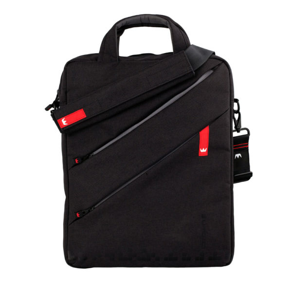 CROWN Exceed 15.6” Notebook Sling Bag – SBE15B - Black