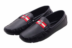 BALLY Strip design Black color Men's Shoes
