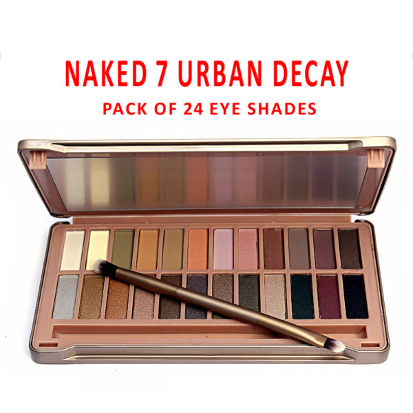 Naked 7 Urban Decay Pack Of 24 Eye Shades